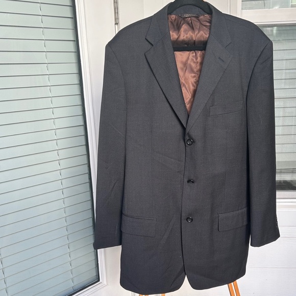 Caravelli 3 Button Blazer w/ Matching Vest - Picture 2 of 5